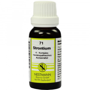 Strontium K Komplex Numero 71 Dilution 20 ml
