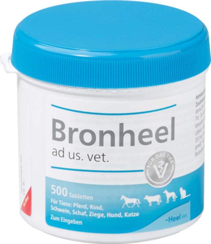 Bronheel ad uso veterinario confezione da 500 compresse